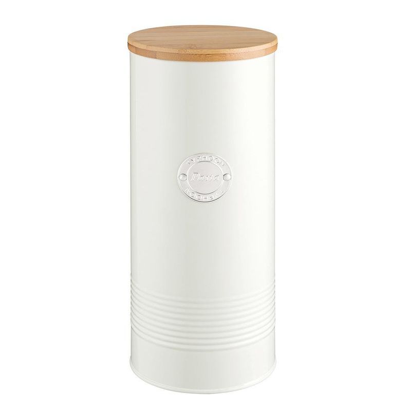 Frasco De Acero Inoxidable Blanco Para Pastas 2.5 Lts - Typhoon