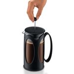 Cafetera Press Negra Y Transparente Capacidad Para 8 Tazas - Bodum