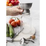 Frasco De Vidrio Con Tolva Para Hacer Salsa 1 Lt - Kilner