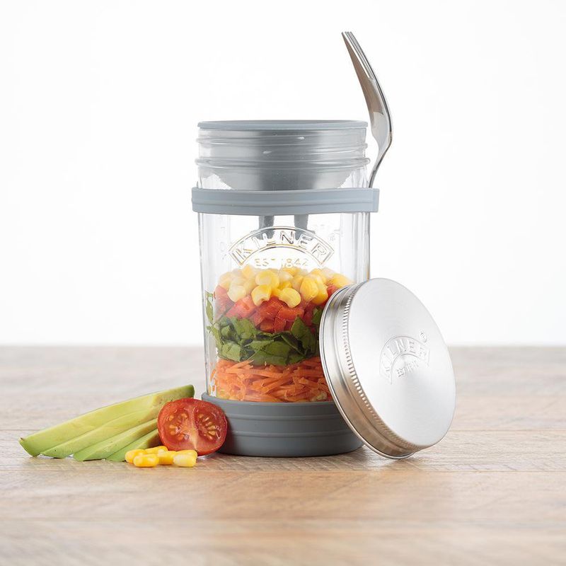 Frasco De Vidrio Para Transportar Alimentos 0.5 Lt - Kilner