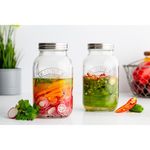 Set De 2 Frascos De Vidrio Para Fermentación 1 Lt - Kilner