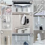 Kit De 9 Pzas Organizador Para Lavandería - Metalt