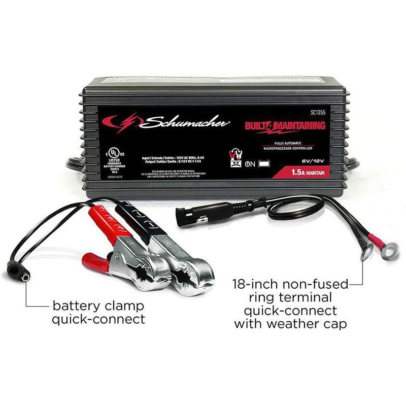 Mantenedor para baterias 6/12 voltios - Auto Centro MAU