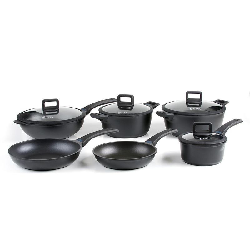 Batería De Cocina Antiadherente De Aluminio Fundido 10 Pzas - Picca
