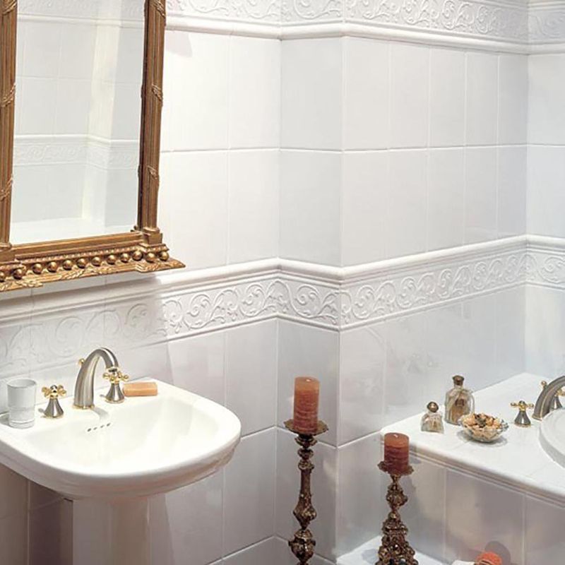 Azulejo Esmaltado Astratto Blanco 20X30 Cm - Interceramic