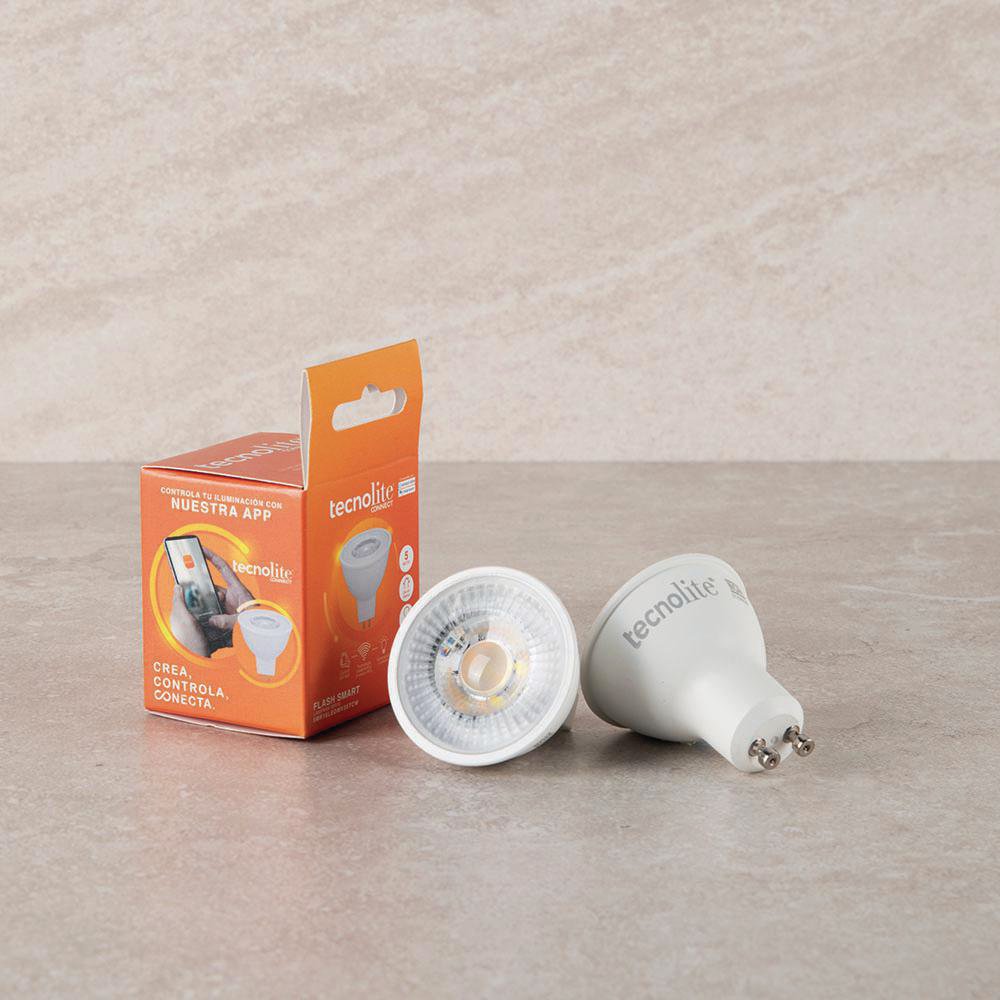 Reflector Led Para Interior Luz De Día De 5 W - Tecnolite Connect - Cemaco