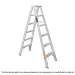 Escalera Doble De Aluminio Tipo Ll De 4 Escalones - Truper