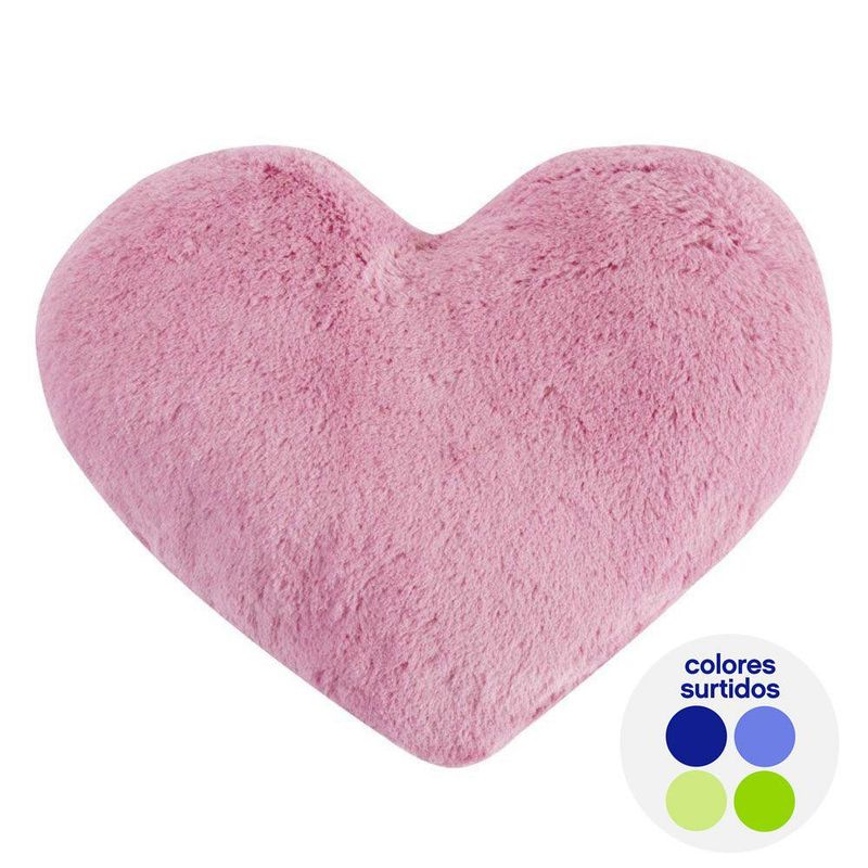 Cojín Diseño Corazón Colores Surtidos - Koala