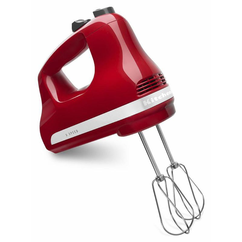 Batidora De Mano 5 Velocidades Roja 120W - Kitchenaid