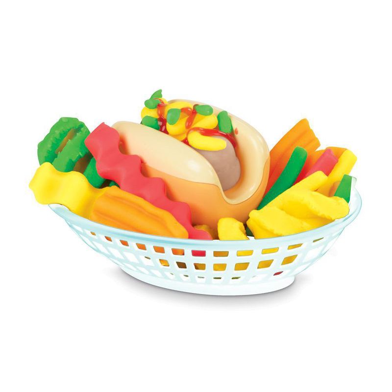 Set De Plasticina Para Hacer Papas Fritas Diseños Surtidos - Play Doh
