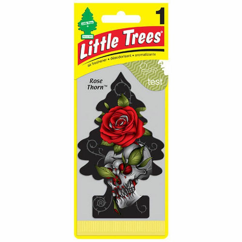 Aromatizante Rose Thorn Diseño Pino Multicolor 3 Unidades