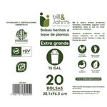 Bolsa Para Basura Tamaño L De 20 Pzs - Bill&John'S