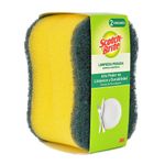 Esponja Scotch-Brite Limpieza Pesada Anatómica 2 Pzas - 3M