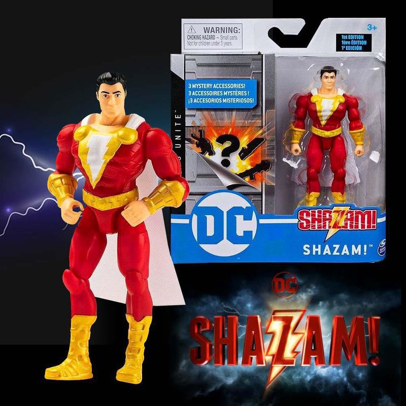 Figura De Acción 4 Pulgadas Con 3 Accesorios - Dc Comics Diseño Surtido