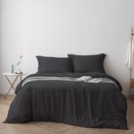Set De Sábanas Charcoal Bamboo - Livim Natural Home Varios Tamaños