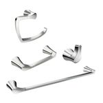 Kit De Accesorios De Baño Cromados 4 Pzas - Moen