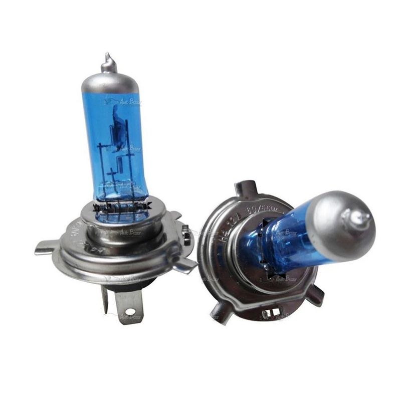 Set De 2 Bombillas Luz Blanca H4 12V 60/55W - Racingtec - Cemaco