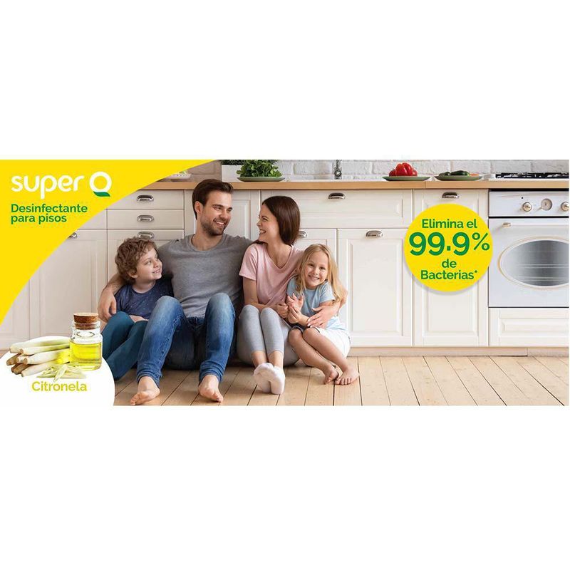 Desinfectante Multiuso 1 Gal Citronela - Super-Q
