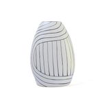 Florero Tulip Scandinavia De Cerámica 15X17X24 Cm - Topis