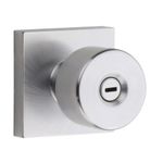 Pomo Para Baño Bilbao Cromo Brillante - Kwikset