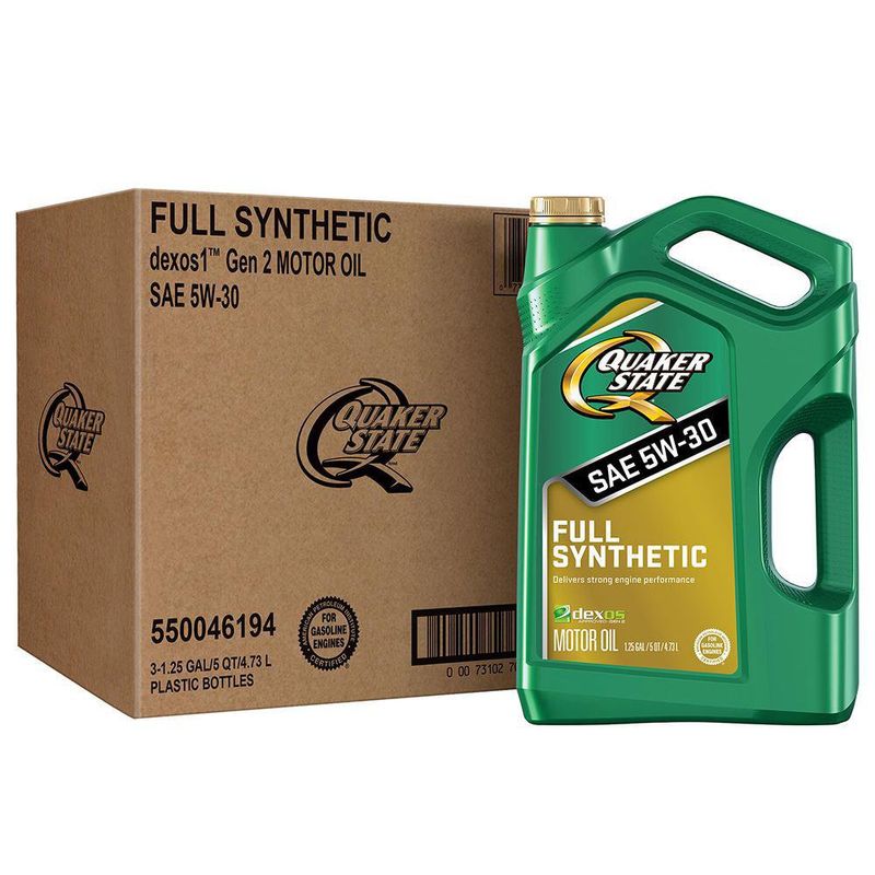 Aceite Sae 5W30 Full Sintético 5Q - Quaker