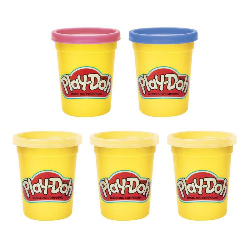 Kit De 5 Latas De Plasticina Multicolores 567 G - Play Doh