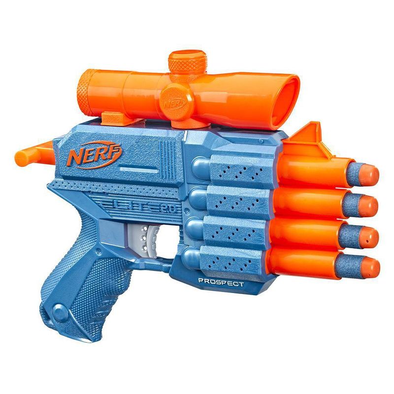 Lanzador De Dardos Elite 2.0 Prospect QS-4 - Nerf