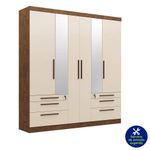 Armario-De-6-Puertas-Con-Espejos-47X207X21-Cm---Z