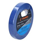 Cinta Masking Para Pintar 3/4 Plg Azul - Truper