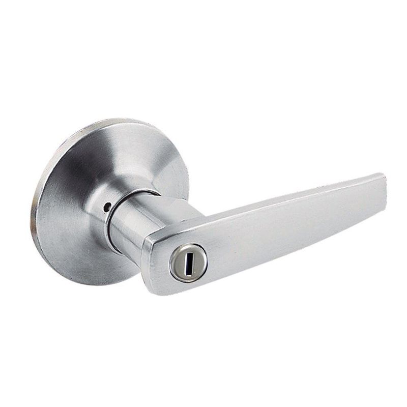 Cerradura De Baño Tipo Manija Nickel - Fanal