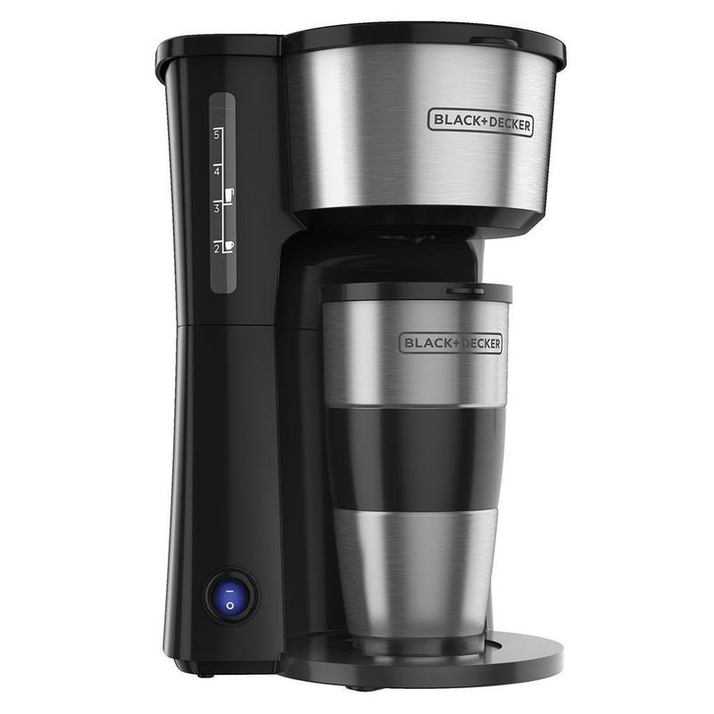 Cafetera Black + Decker de 12 Tazas Automática Filtro Permanente