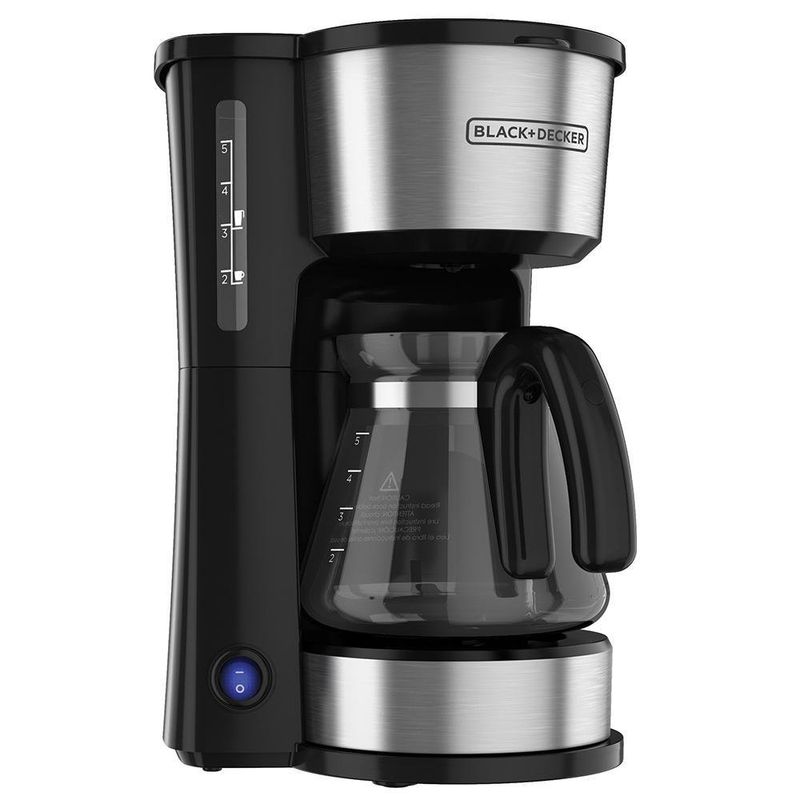 CAFETERA BLACK DECKER-12 TAZAS-DIGITAL-APAGADO AUTOMATICO-NEGRA - Alti