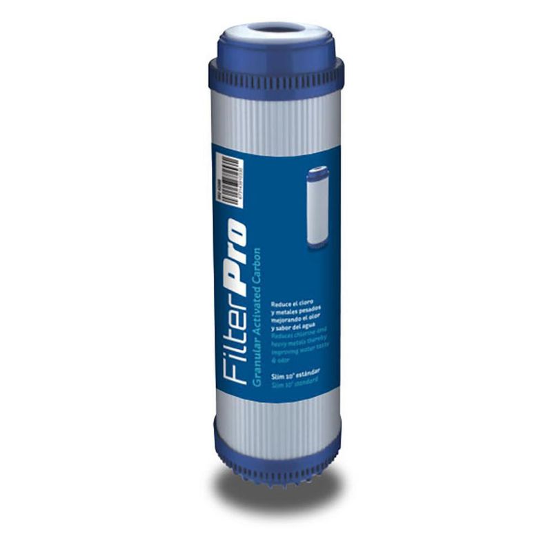 Cartucho Carbón Gac De 10 Plg Slim - Aqua