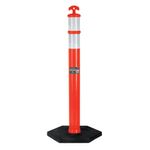 Poste Plástico Delimitador Reflejante - Truper