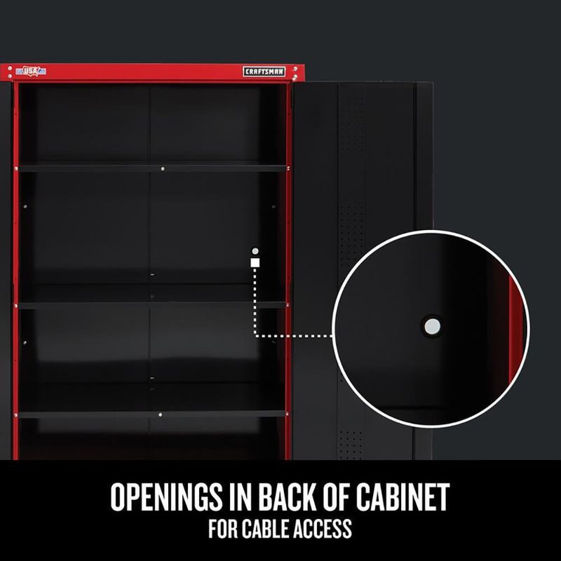 Gabinete De Acero Inoxidable 3 Niveles De 188 X 122 X 45 Cm - Craftsman
