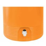 Hielera Redonda Naranja De 20 Qt - Nyc