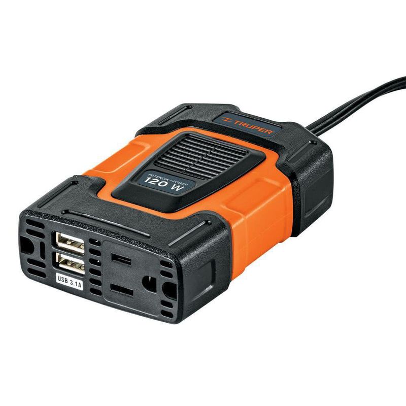Inversor De Corriente 120 Watts - Truper