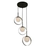 Lámpara Colgante Diseño Moderno De 3 Luces Base E27 40 W - Z