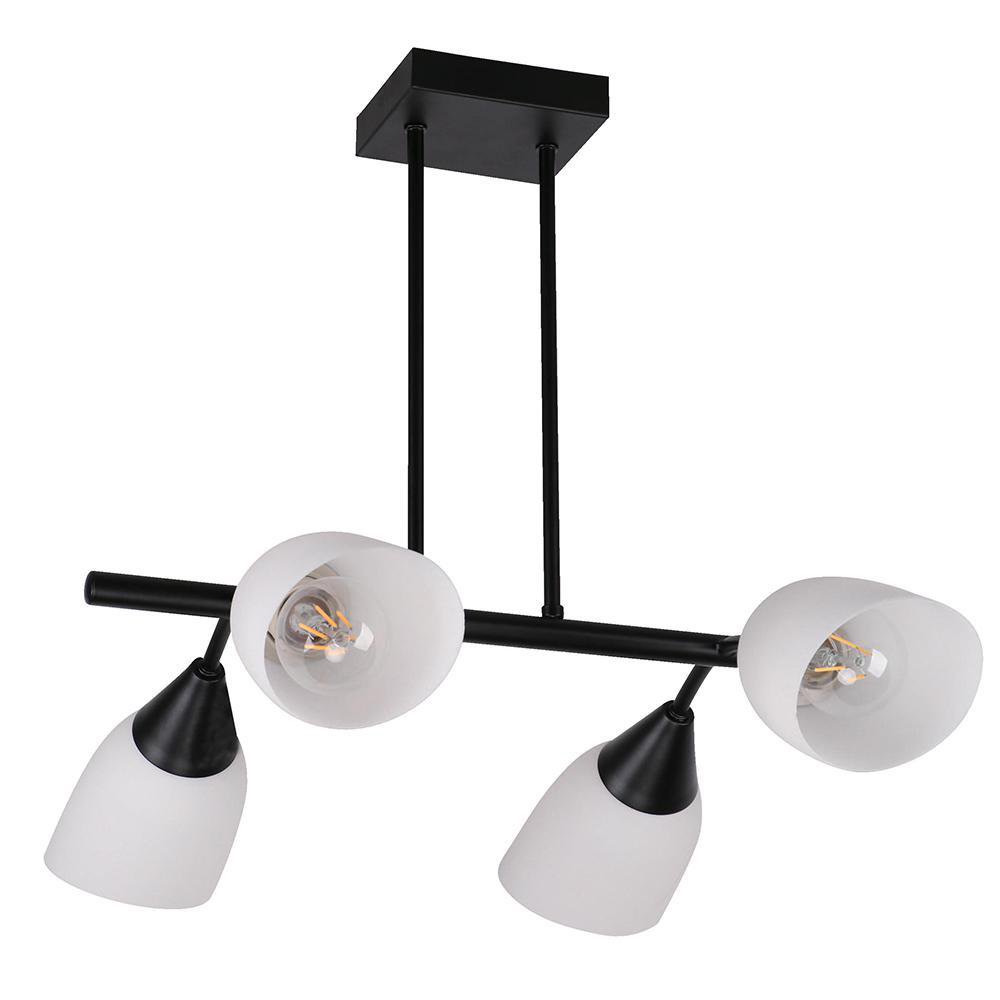 Lámpara de Techo Colgante Cónica de 40 cm Cable Negro — Clemur