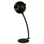 Lámpara De Escritorio Negra 1 Luz 10 W - Z