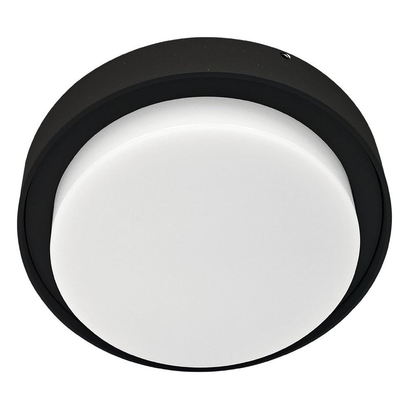 Plafón De Techo Redondo Negro Led 15 W - Tecnolite
