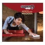 Aceite Para Madera 240 Ml - Super-Q Expert