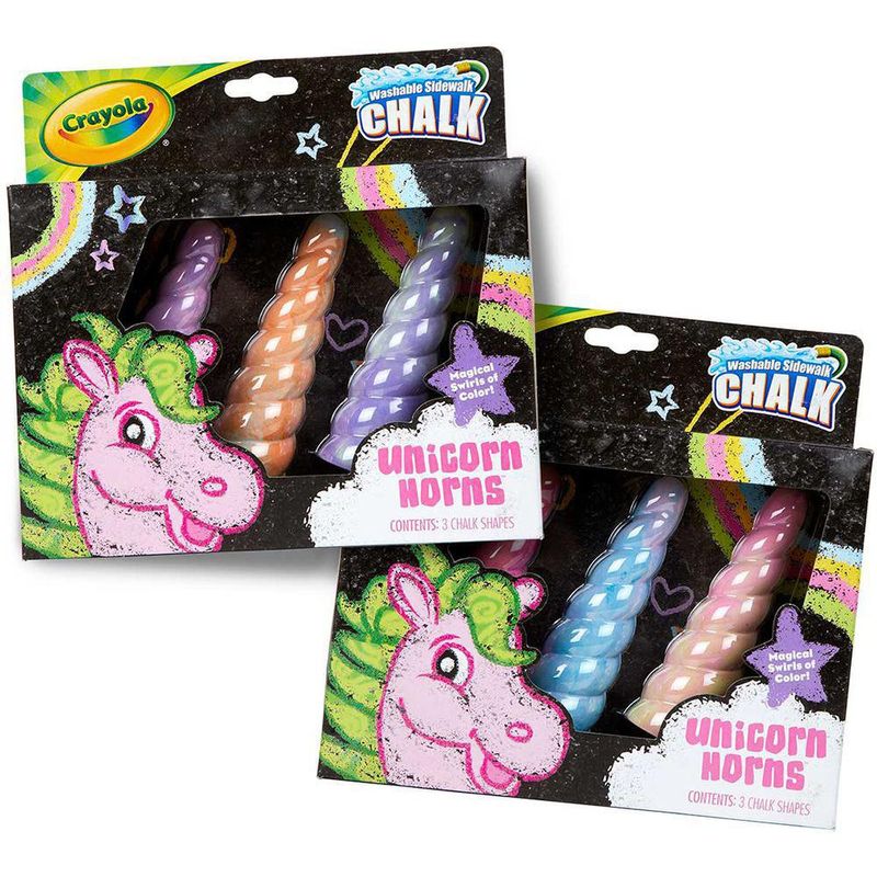 Yesos-Lavables-Diseño-De-Unicornio-De-3-Pzas---Crayola