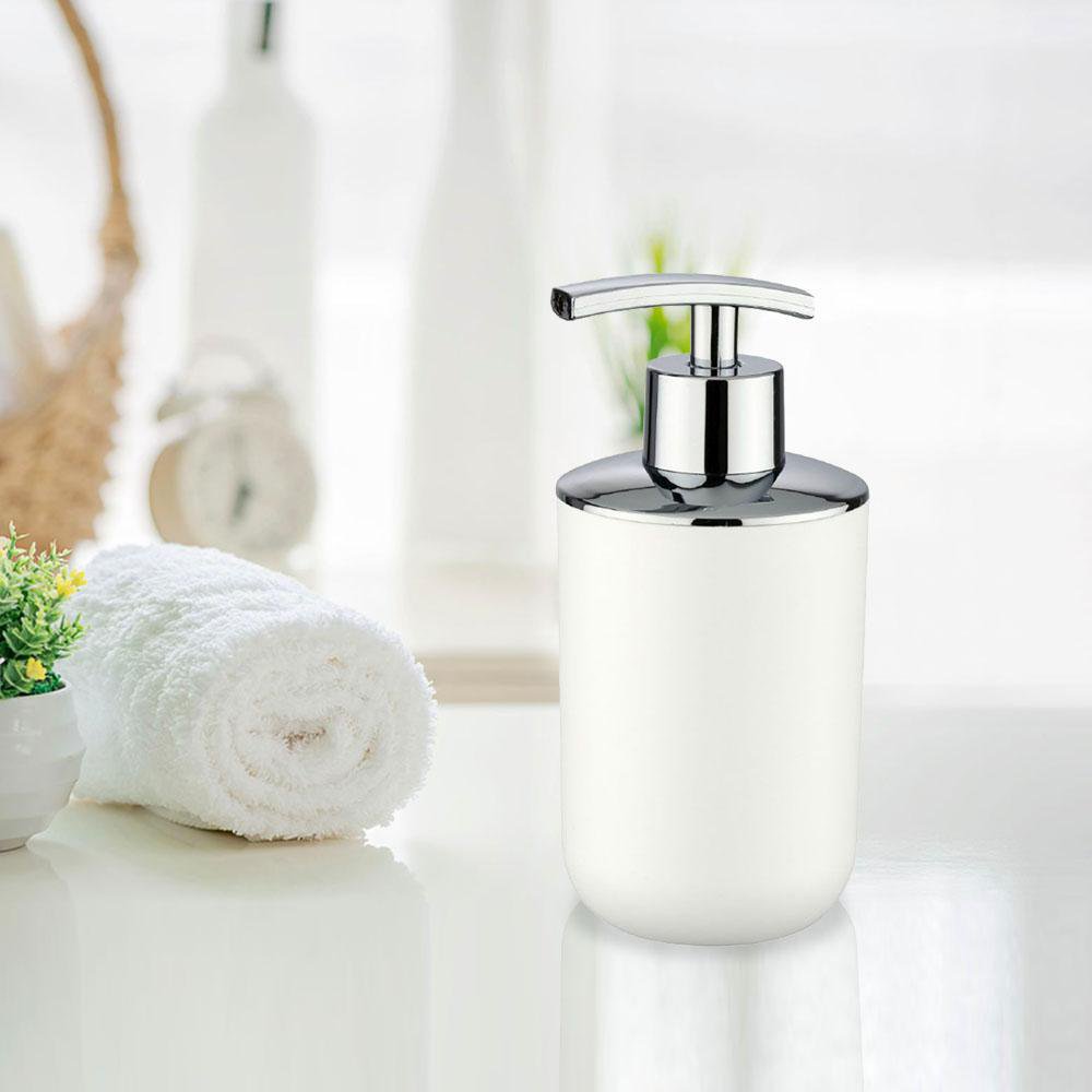 WENKO Dispensador de jabón líquido dosificador baño cocina Badi beige 320 ml