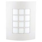 Lámpara De Pared Turin I Blanca Base E27 15 W - Tecnolite