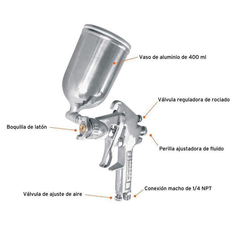 Pistola-De-Gravedad-De-Aluminio-1.7-Mm---Truper