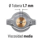 Pistola De Gravedad De Aluminio 1.7 Mm - Truper