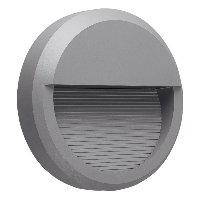Lámpara De Pared Led Anshan Gris Satinado 9.5 W - Tecnolite