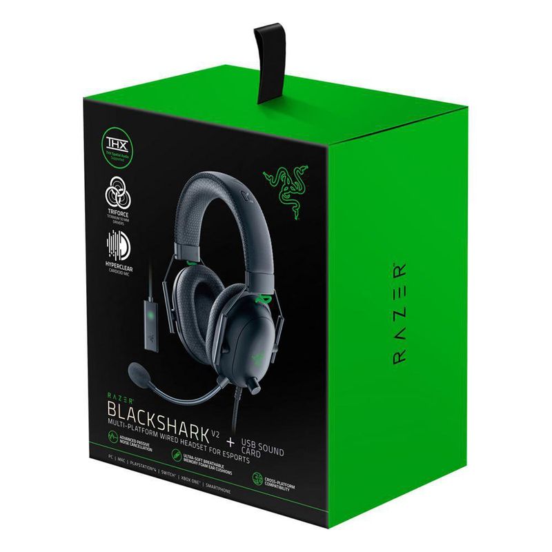 Audífonos Para Gaming Blackshark V2 Esport - Razer