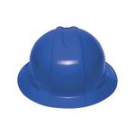 Casco De Seguridad, Azul, Ala Ancha